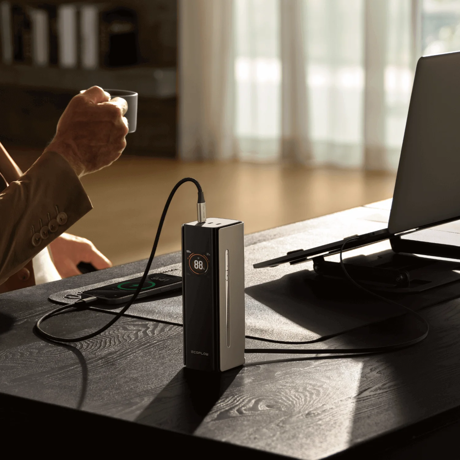 EcoFlow RAPID Pro Power Bank (27,650mAh, 300W, 140W Built-in Cable)