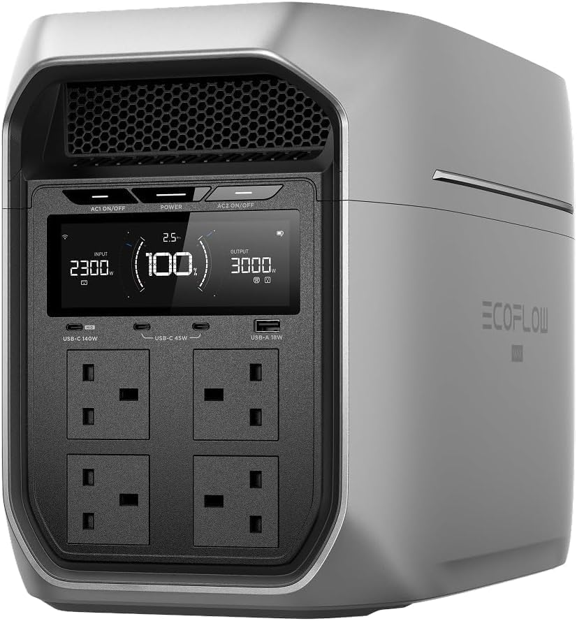 Ecoflow Delta 3 Max Plus(2048WH,3000W Output)