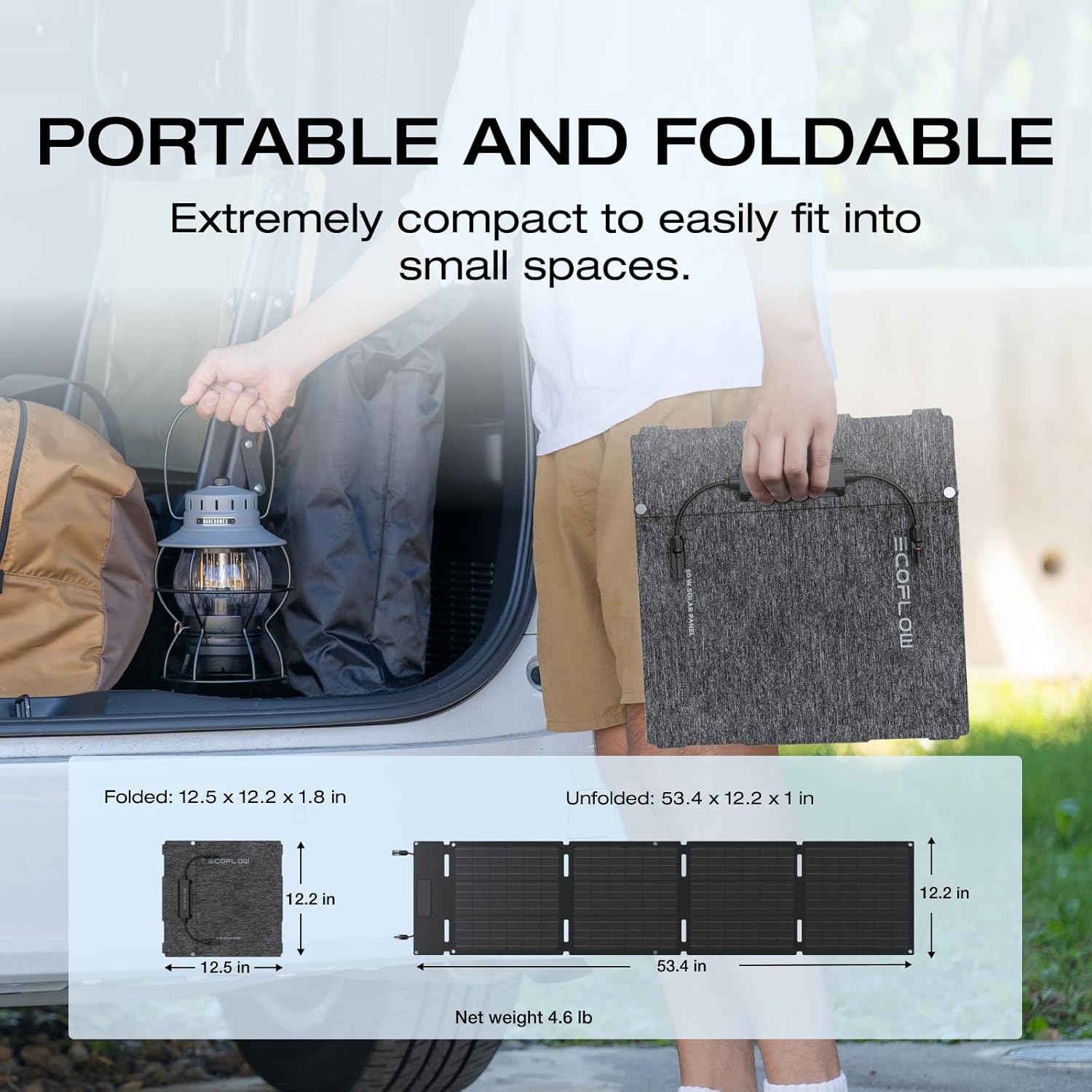 Ecoflow Solar Panel(60W,USB-C Type)