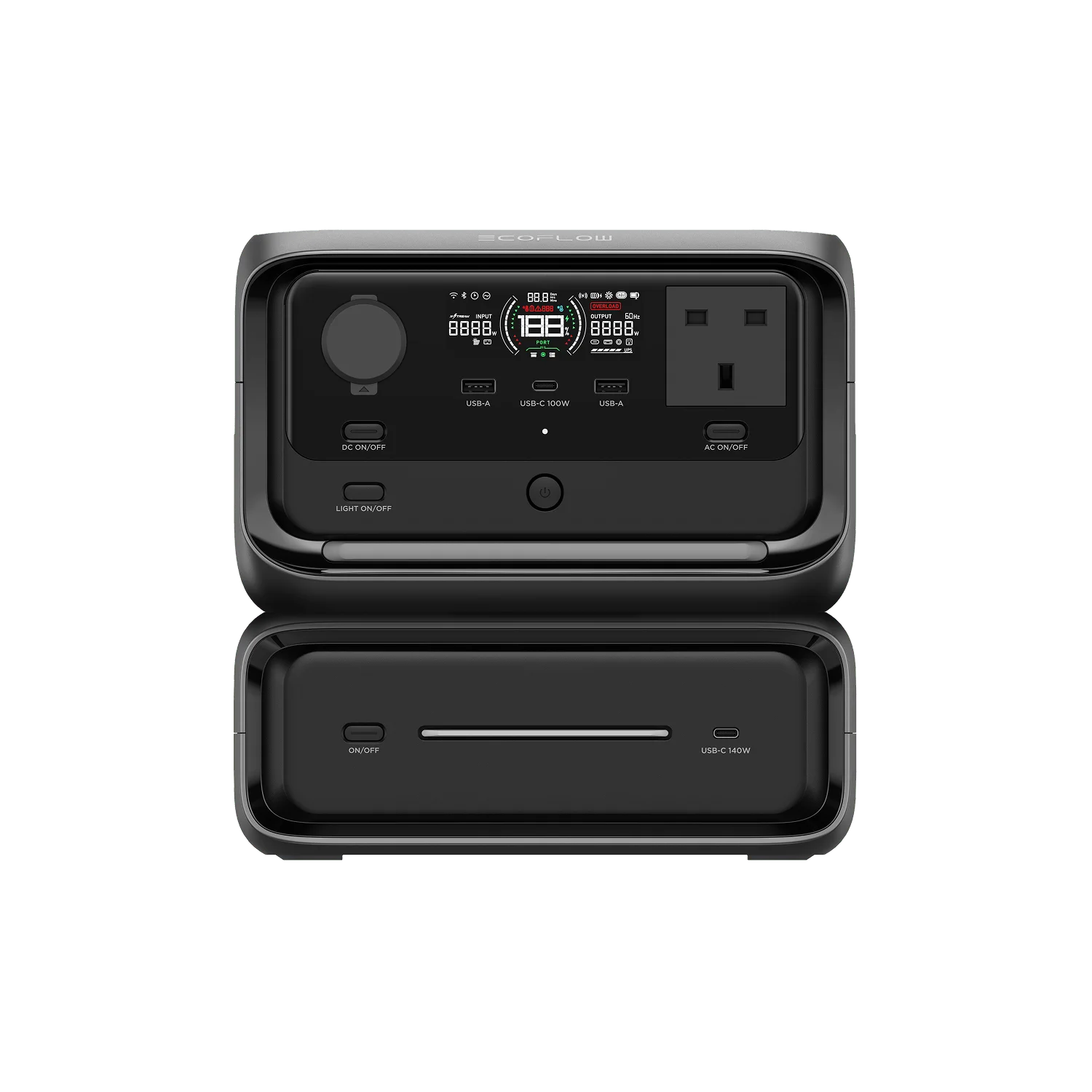 EcoFlow RIVER 3 Max Plus Portable Power Station with EB600 Battery
