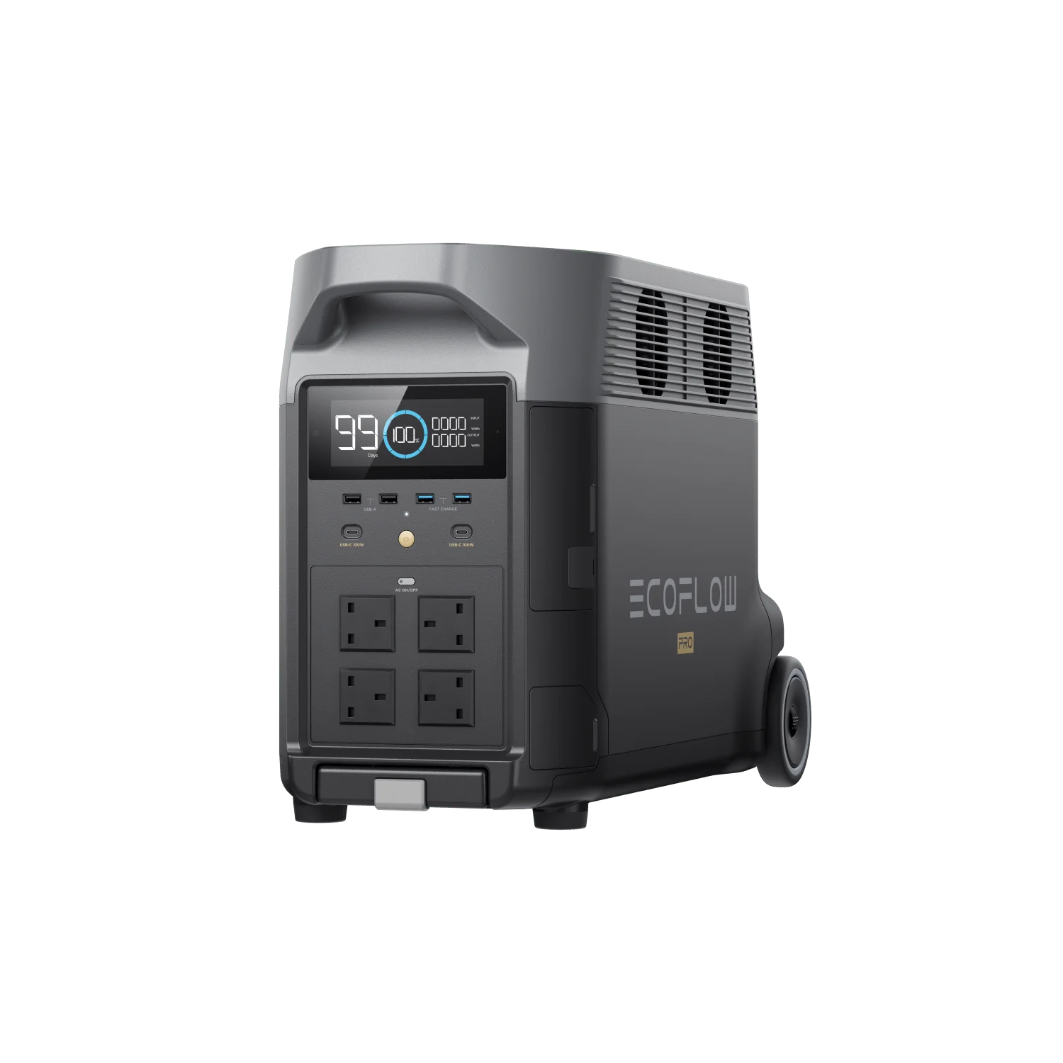 EcoFlow DELTA Pro Portable Power Station(3600WH, 3600W)