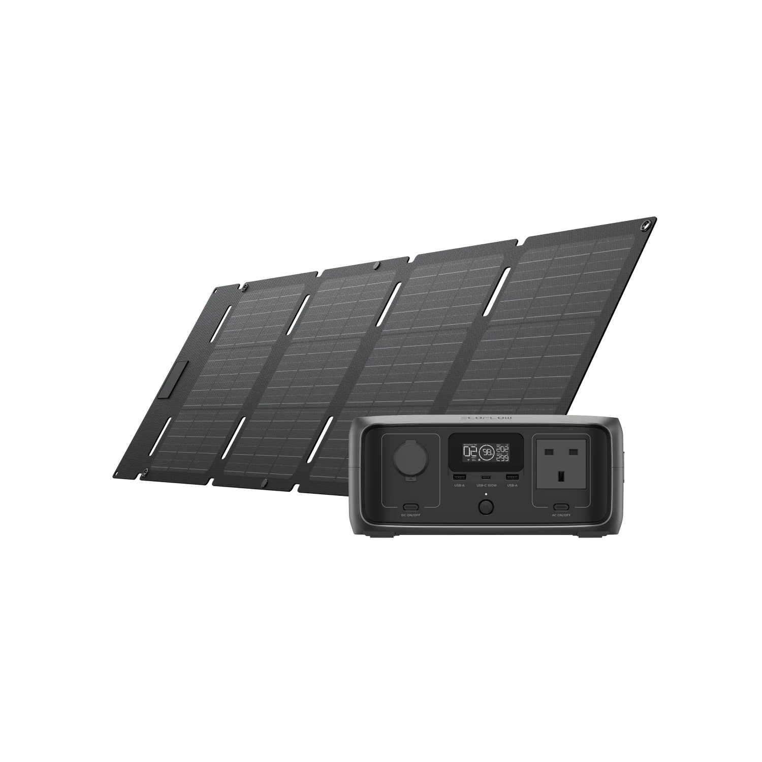 EcoFlow RIVER 3 Portable Power Station (300W,245Wh)- UPS