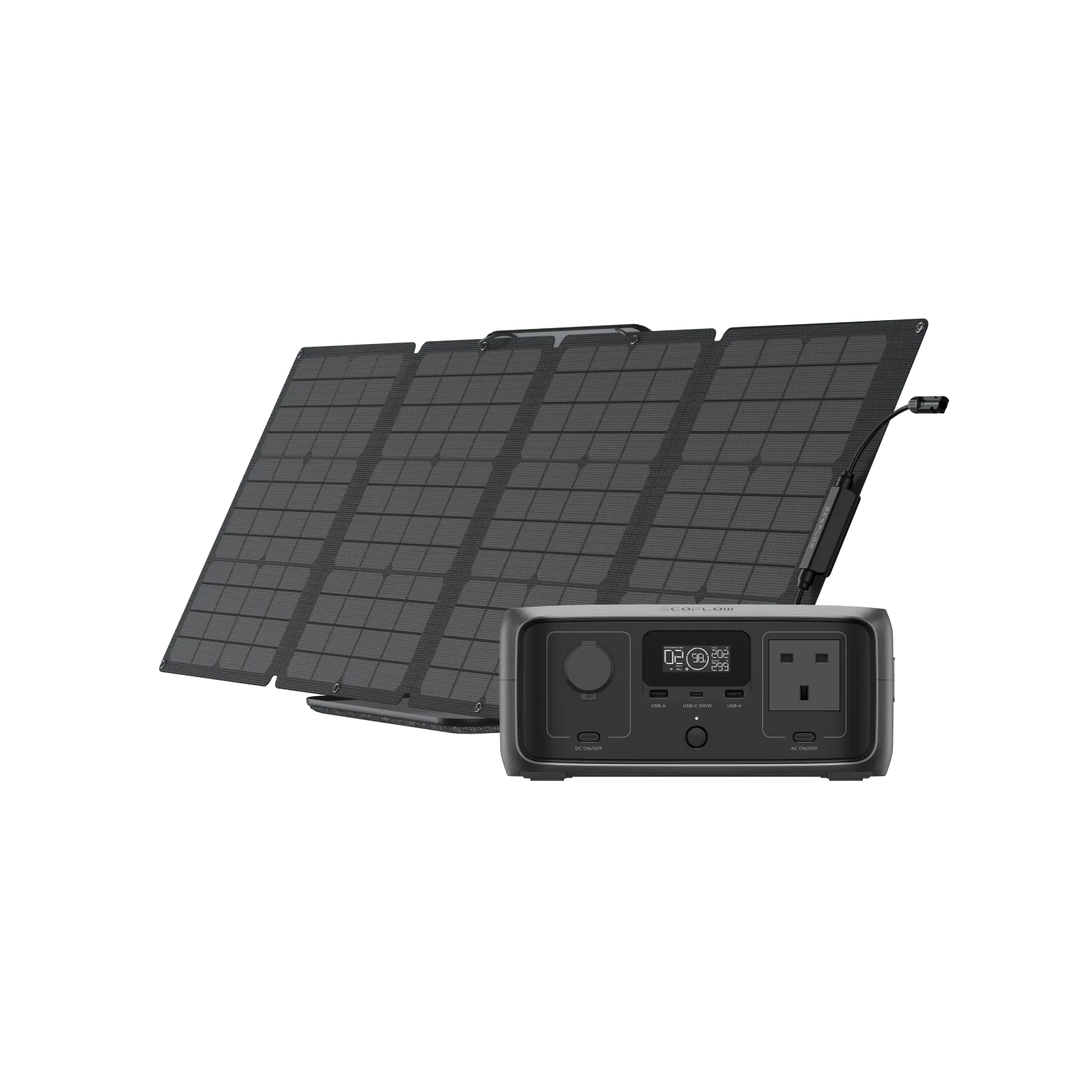 EcoFlow RIVER 3 Portable Power Station (300W,245Wh)- UPS