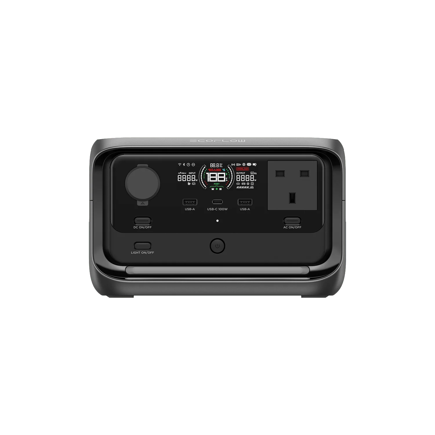 EcoFlow RIVER 3 Plus Portable Power Station (600W,286Wh)