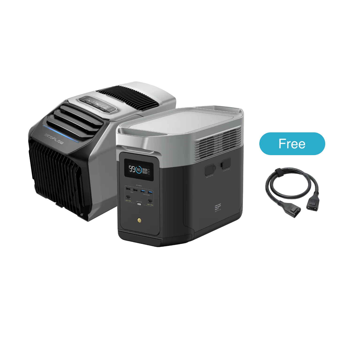 EcoFlow WAVE 2 + EcoFlow DELTA 2 Max