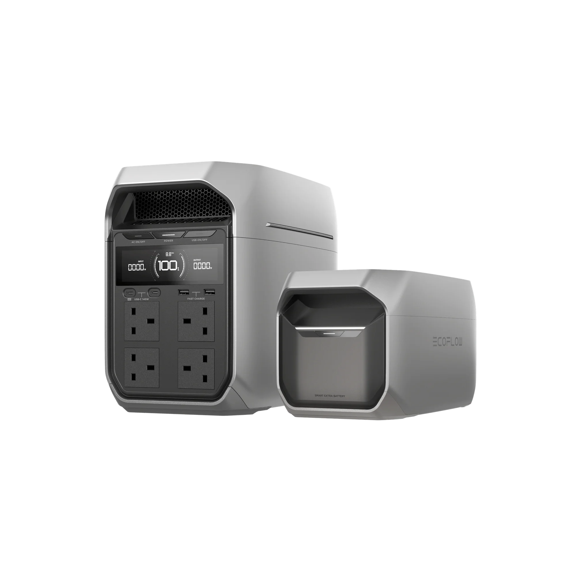 EcoFlow DELTA 3 Series + Smart Extra Battery Bundle
