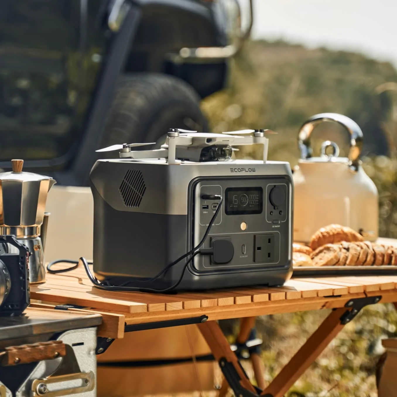 EcoFlow RIVER 2 MAX Portable Power Station (500W,512Wh)
