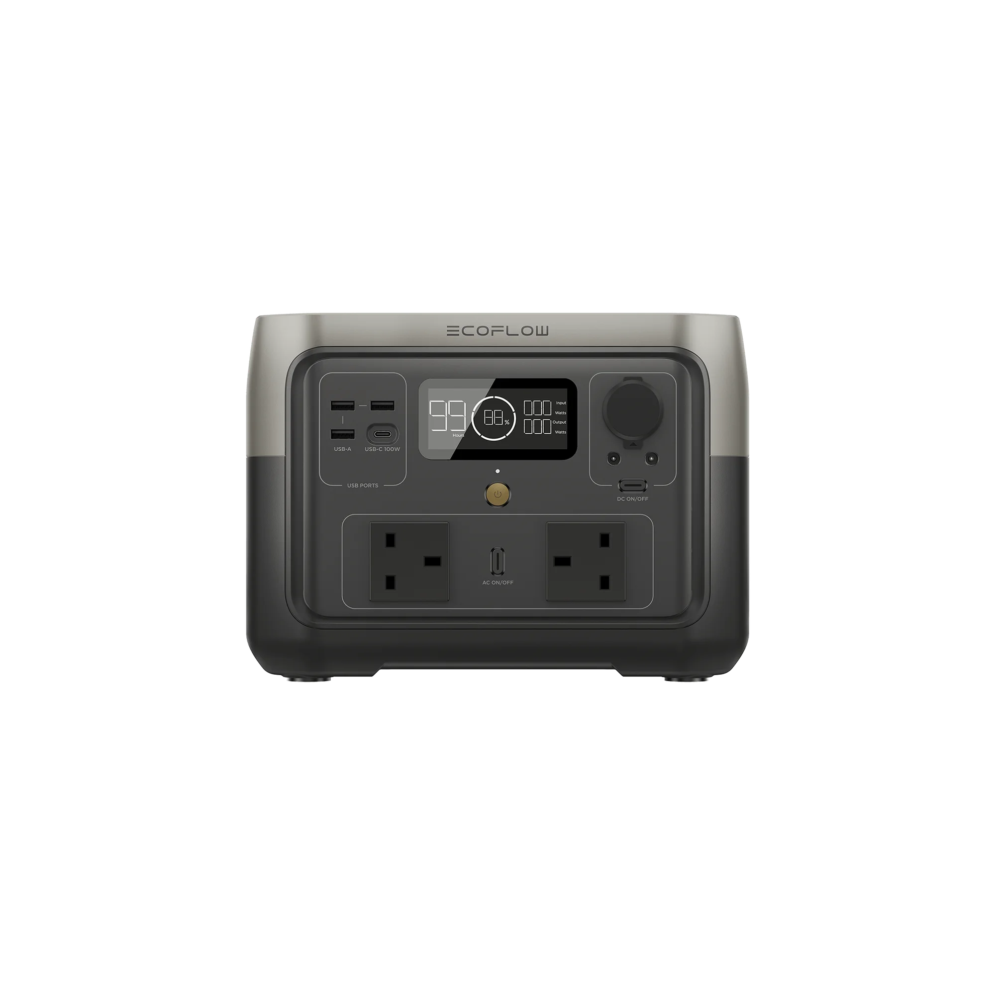 EcoFlow RIVER 2 MAX Portable Power Station (500W,512Wh)